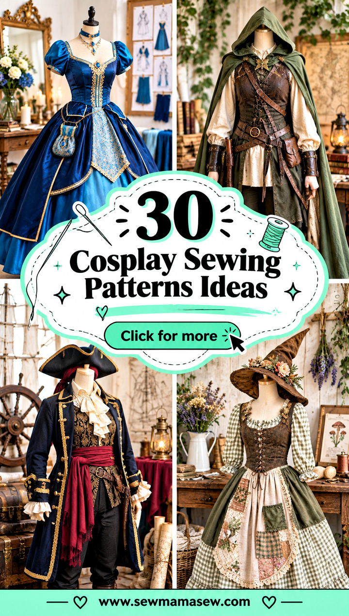 30 Cosplay Sewing Patterns Ideas - 30 Cosplay Sewing Patterns Ideas