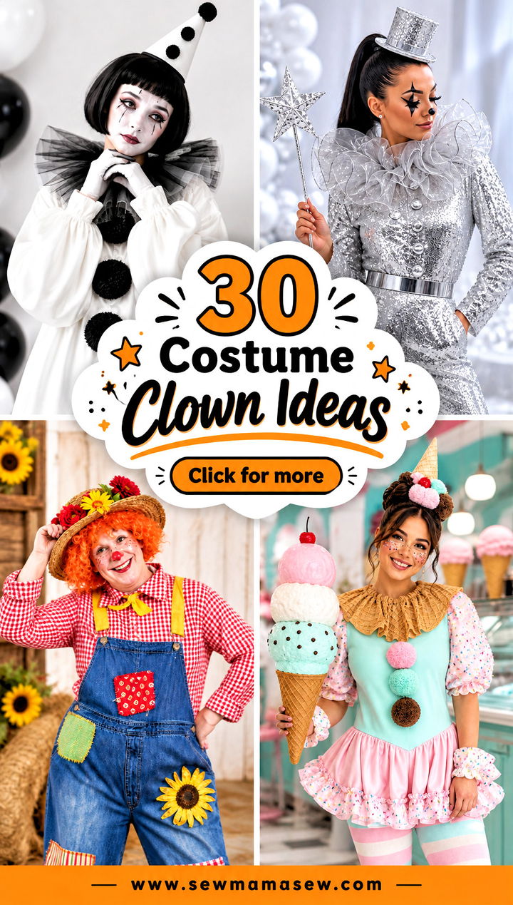 30 Costume Clown Ideas - 30 Costume Clown Ideas