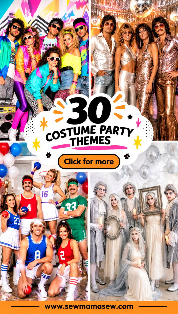 30 Costume Party Themes - 30 Costume Party Themes