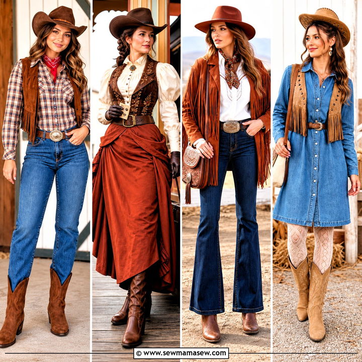 30 Cowboy Halloween Costume Ideas for Women