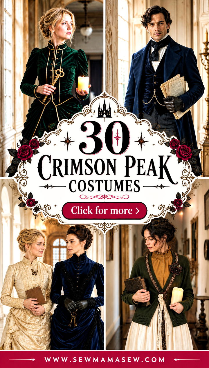 30 Crimson Peak Costumes - 30 Crimson Peak Costumes