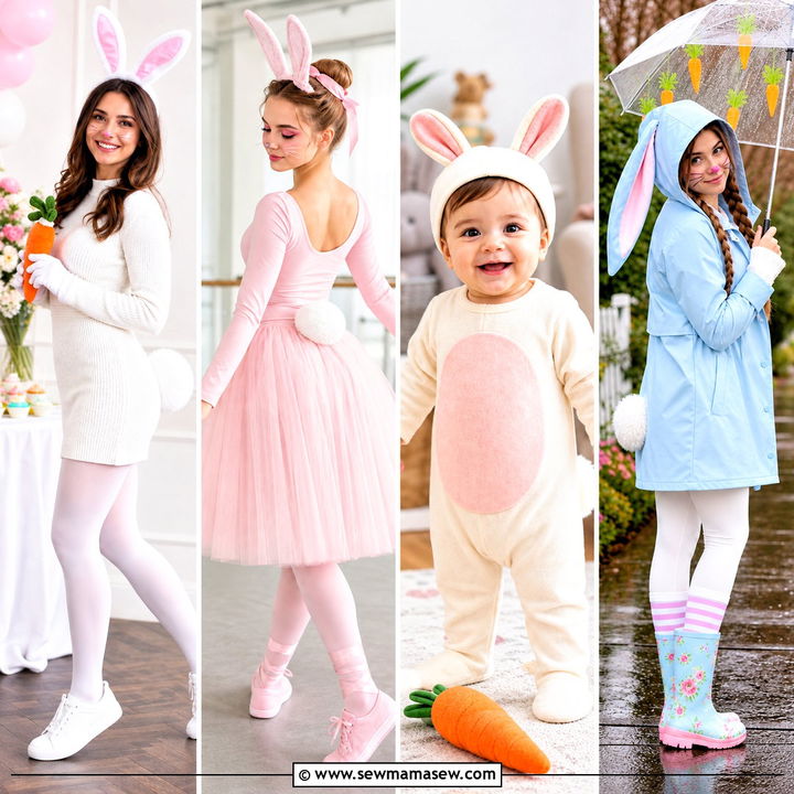 30 Cute Bunny Costume Ideas for a Sweet Halloween Look