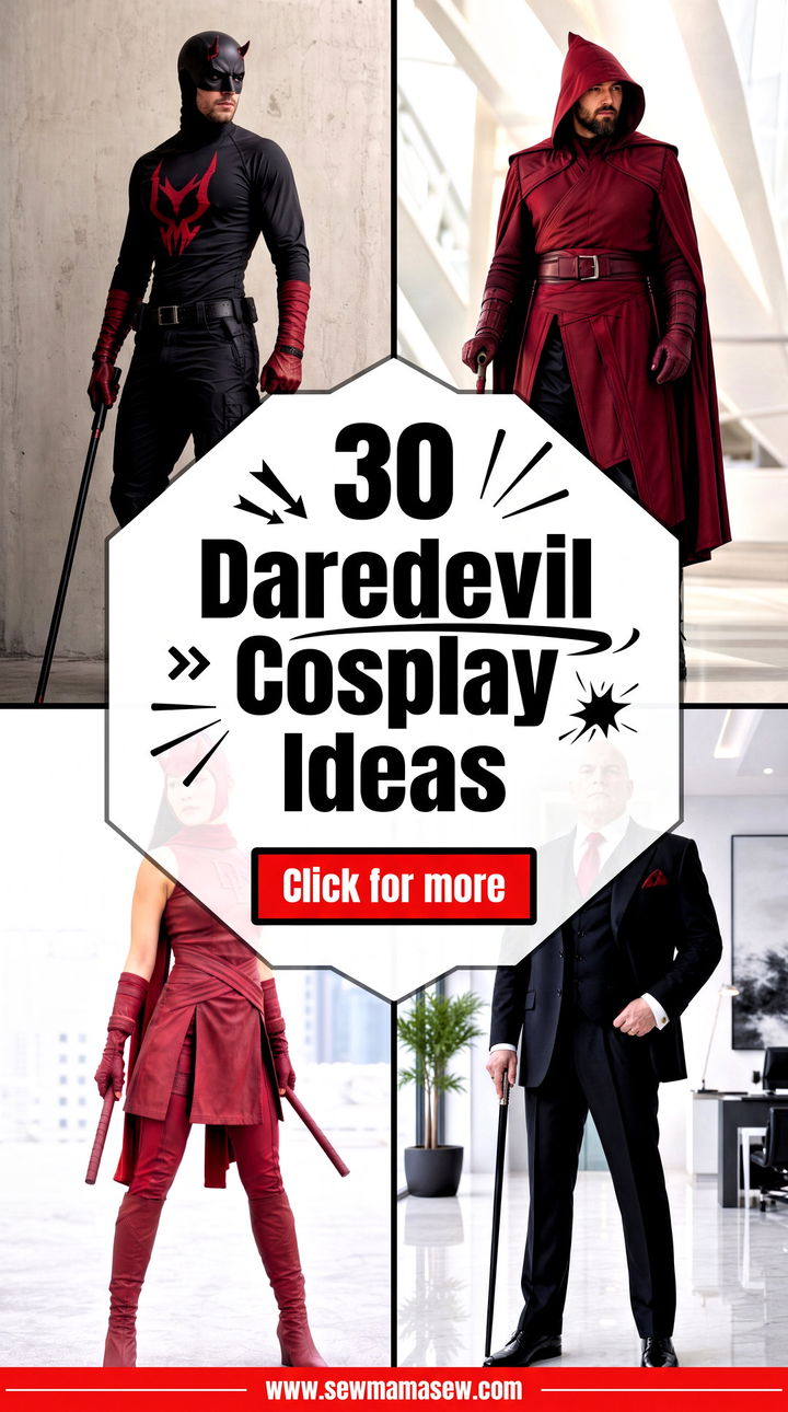 30 Daredevil Cosplay Ideas - 30 Daredevil Cosplay Ideas