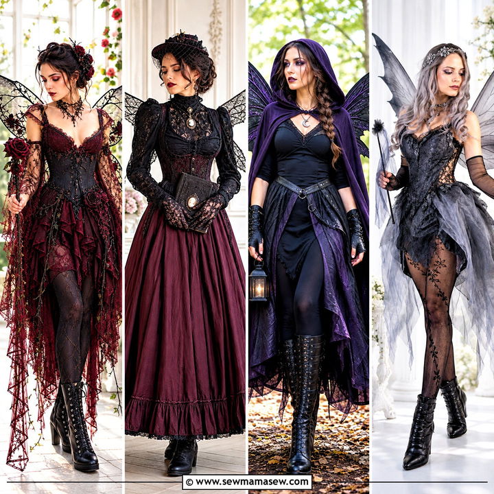 30 Dark Fairy Halloween Costumes for an Enchanting Party Look
