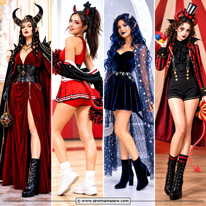 30 Devil Cosplay Ideas for a Dramatic Halloween Party Look