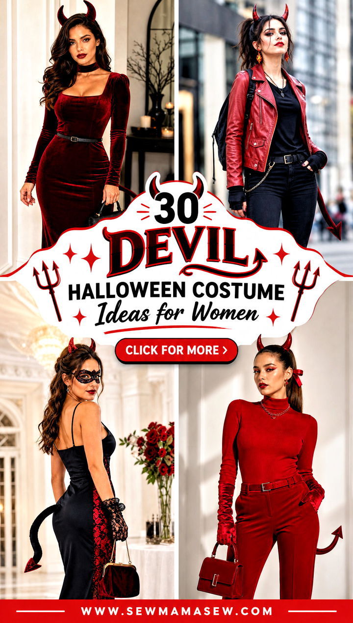30 Devil Halloween Costume Ideas for Women - 30 Devil Halloween Costume Ideas for Women