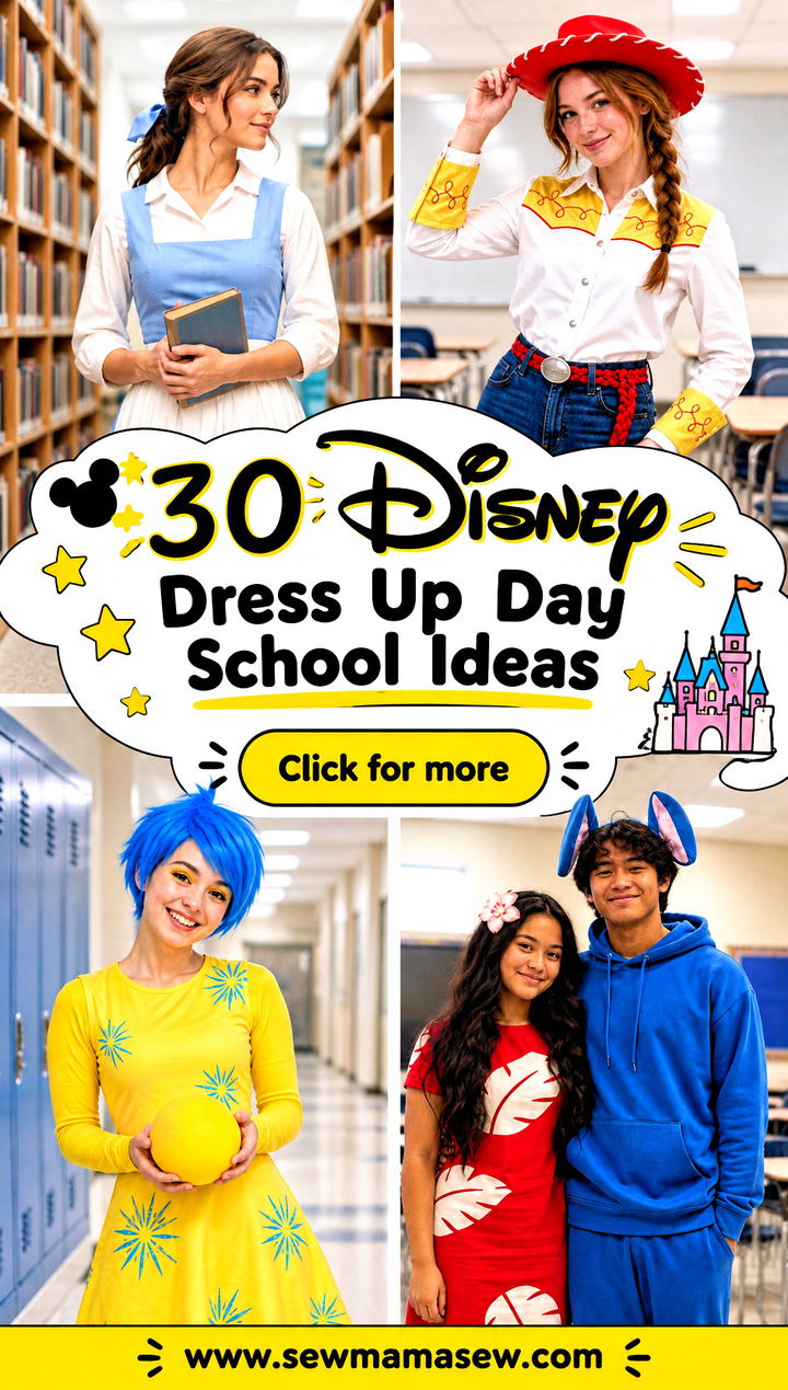 30 Disney Dress Up Day School Ideas - 30 Disney Dress Up Day School Ideas