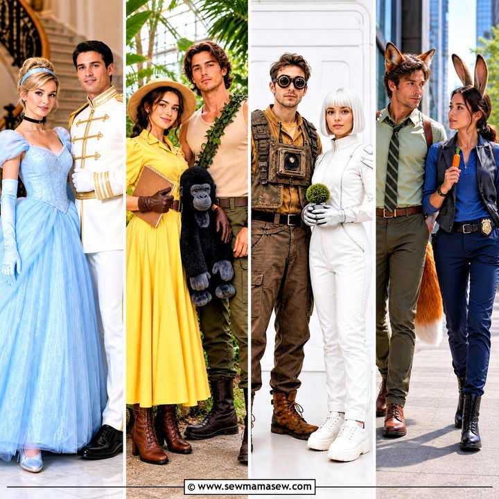 30 Disney Halloween Costumes for Couples: Charming Duos to Try