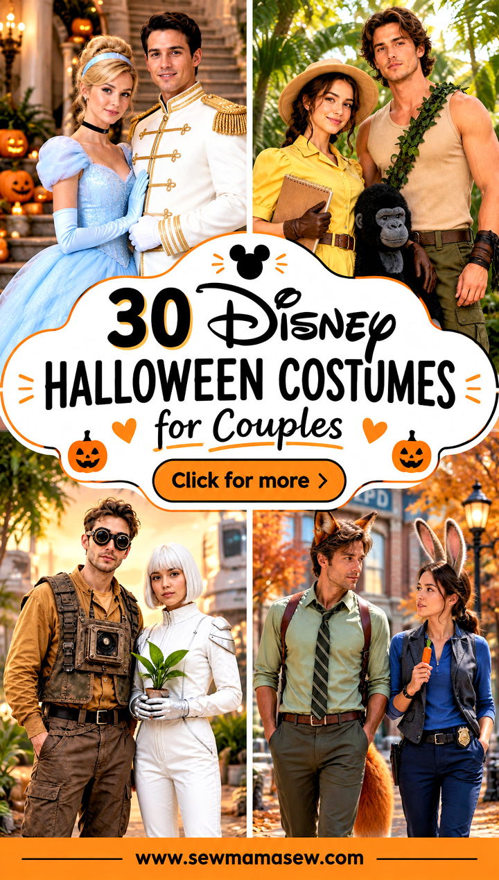 30 Disney Halloween Costumes for Couples - 30 Disney Halloween Costumes for Couples