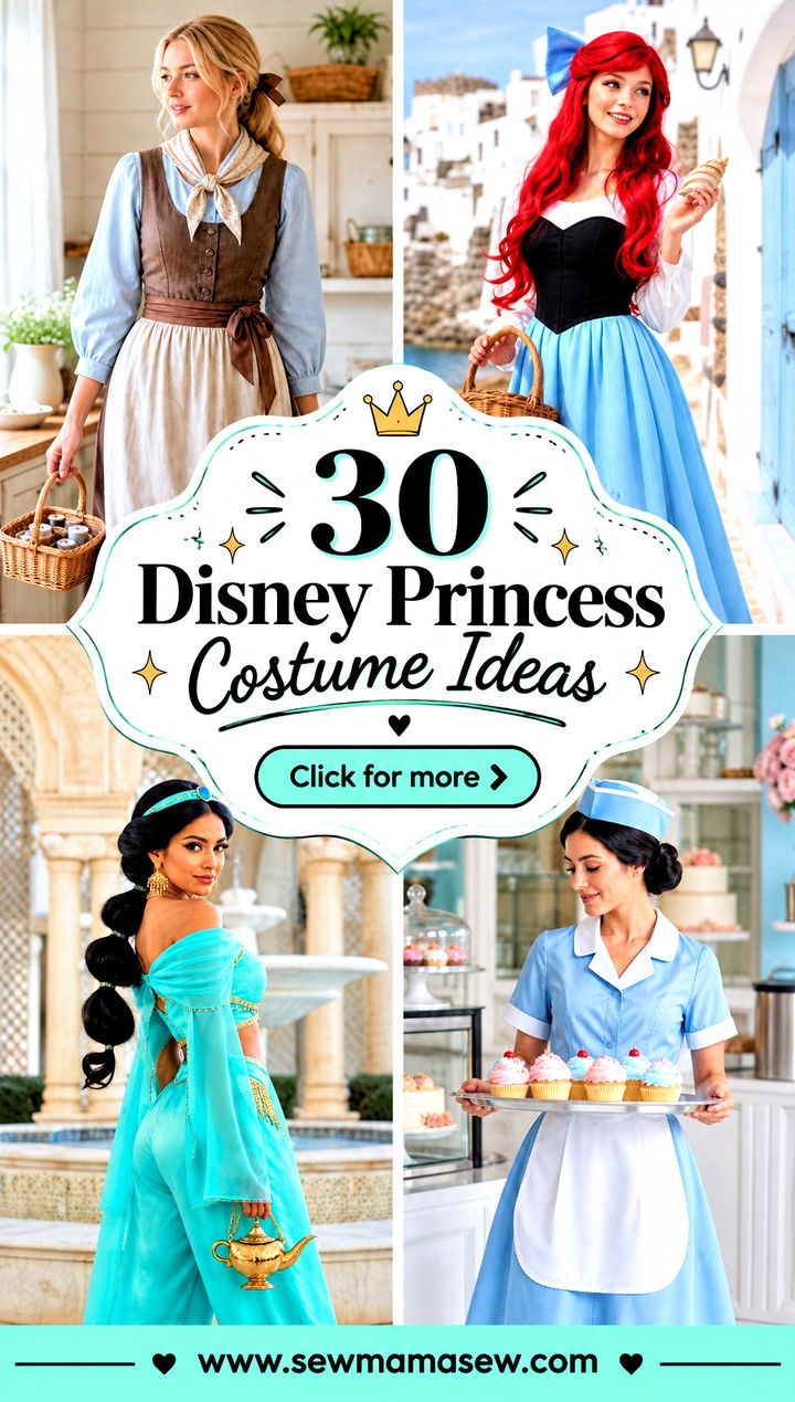 30 Disney Princess Costume Ideas - 30 Disney Princess Costume Ideas