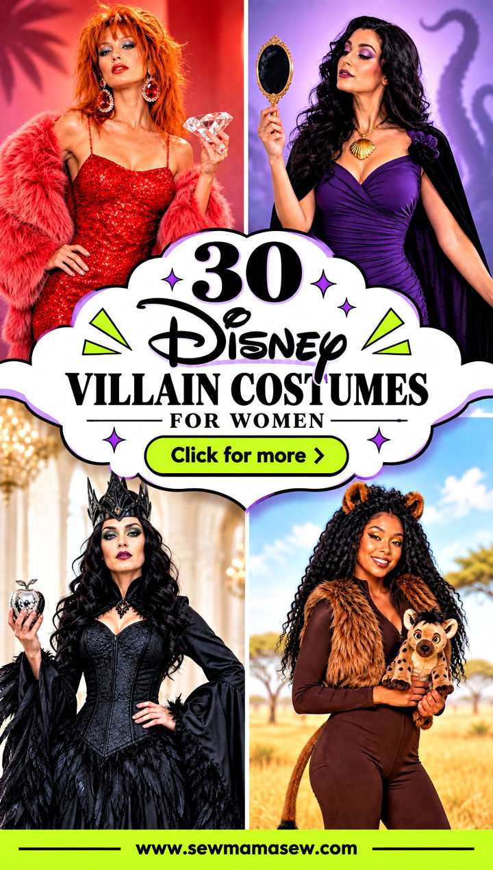 30 Disney Villain Costumes for Women - 30 Disney Villain Costumes for Women