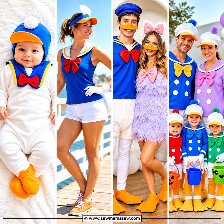 30 Donald Duck Costume Ideas for a Charming Disney Look