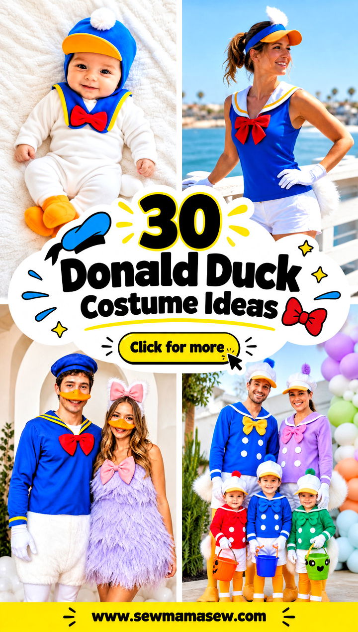 30 Donald Duck Costume Ideas - 30 Donald Duck Costume Ideas