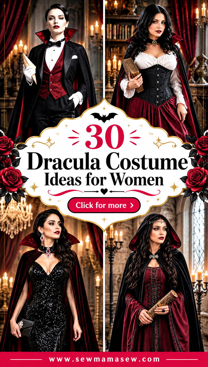 30 Dracula Costume Ideas for Women - 30 Dracula Costume Ideas for Women