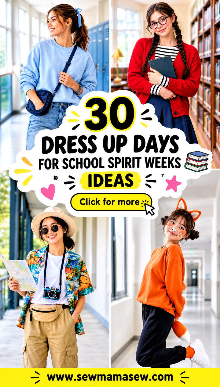 30 Dress Up Days For School Spirit Weeks Ideas - 30 Dress Up Days For School Spirit Weeks Ideas