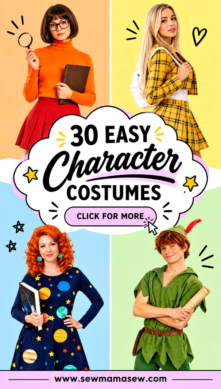 30 Easy Character Costumes - 30 Easy Character Costumes