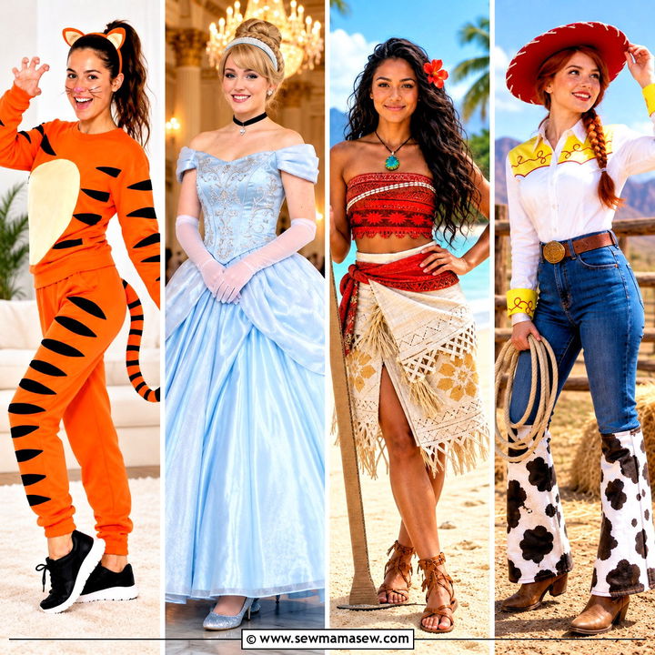 30 Easy Disney Character Costumes for a Magical DIY Halloween