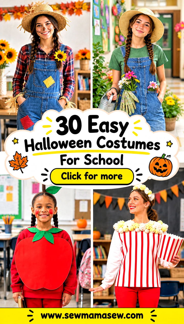 30 Easy Halloween Costumes For School - 30 Easy Halloween Costumes For School