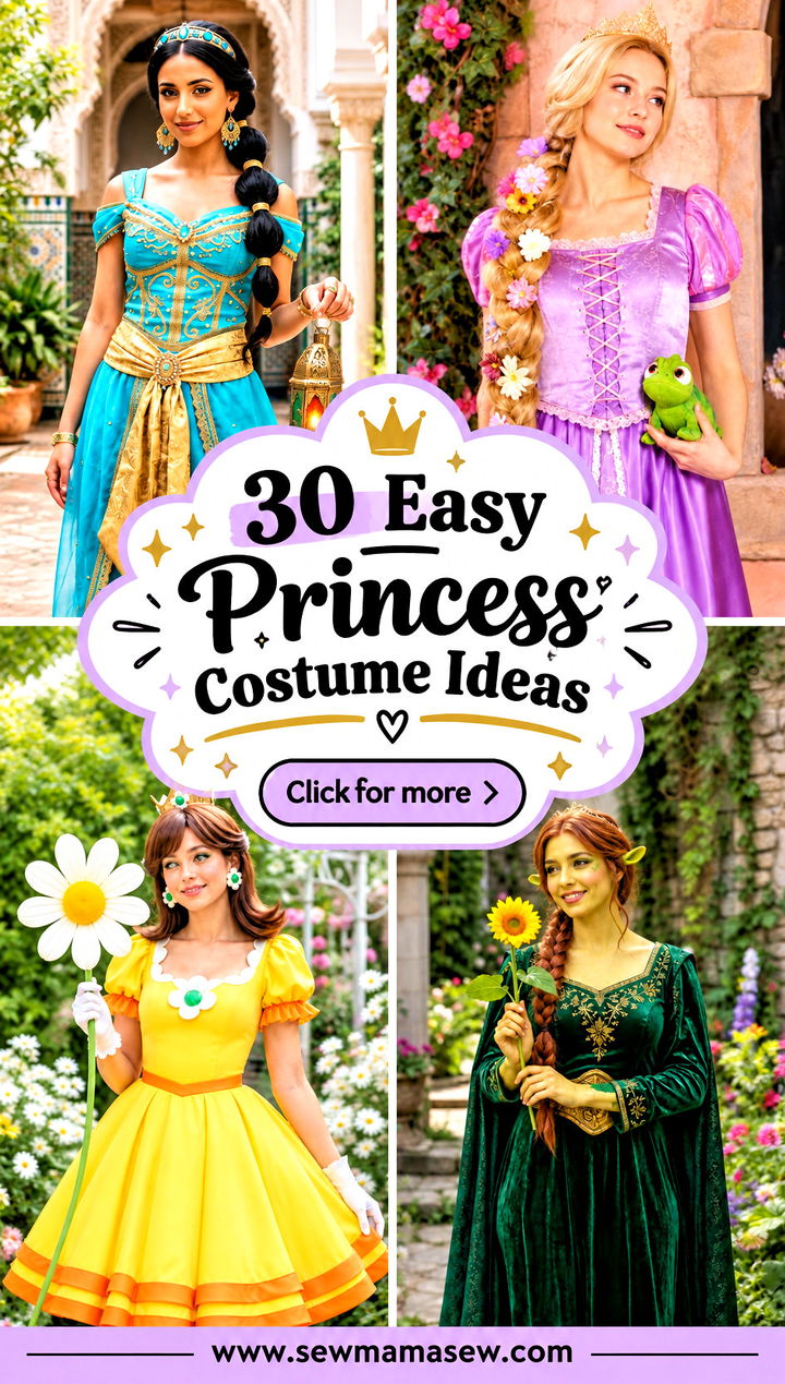 30 Easy Princess Costume Ideas - 30 Easy Princess Costume Ideas
