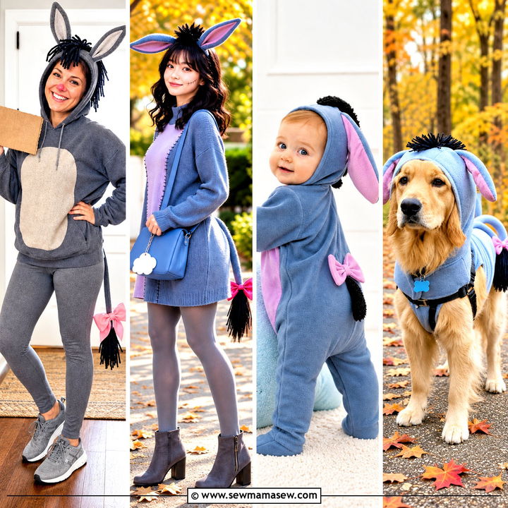 30 Eeyore Halloween Costume Ideas for Sweet, Cozy DIY Looks