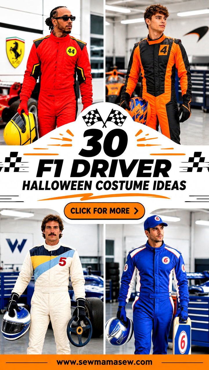 30 F1 Driver Halloween Costume Ideas - 30 F1 Driver Halloween Costume Ideas