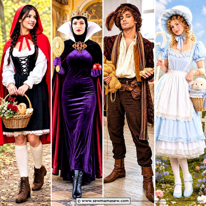 30 Fairytale Characters Costumes for a Magical Party Look