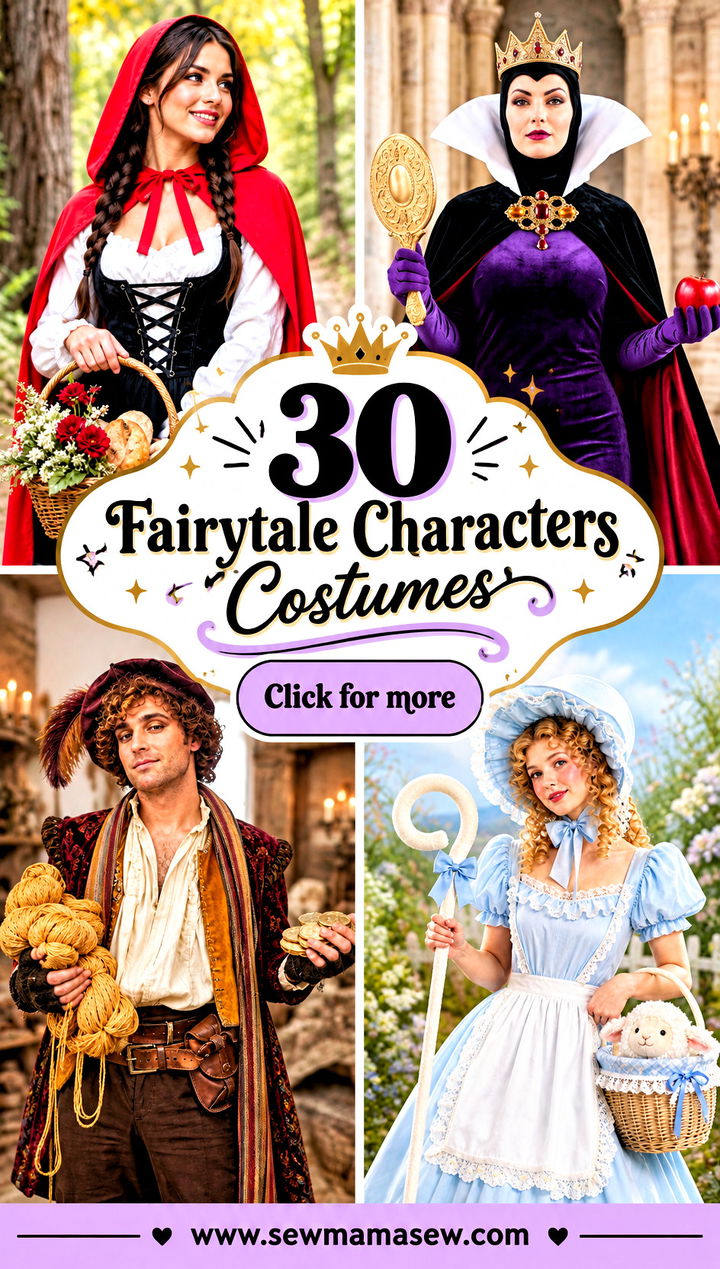 30 Fairytale Characters Costumes - 30 Fairytale Characters Costumes