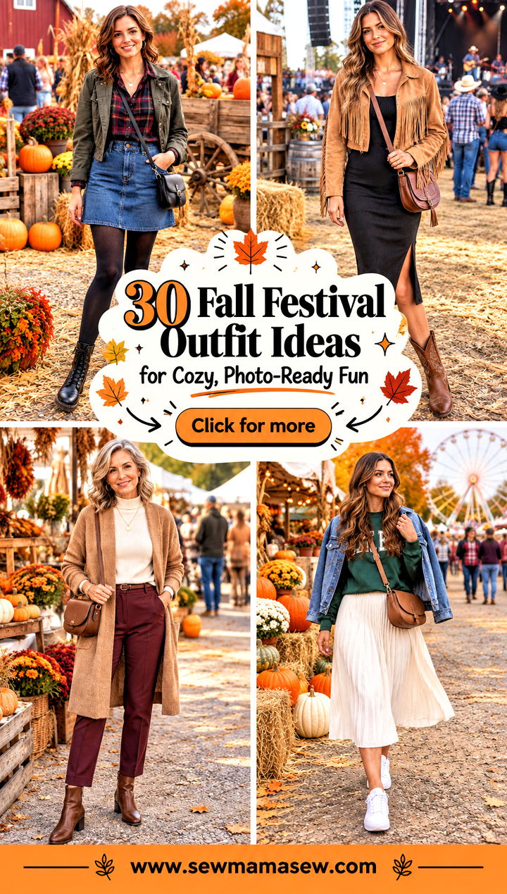 30 Fall Festival Outfit Ideas for Cozy Photo-Ready Fun - 30 Fall Festival Outfit Ideas for Cozy, Photo-Ready Fun