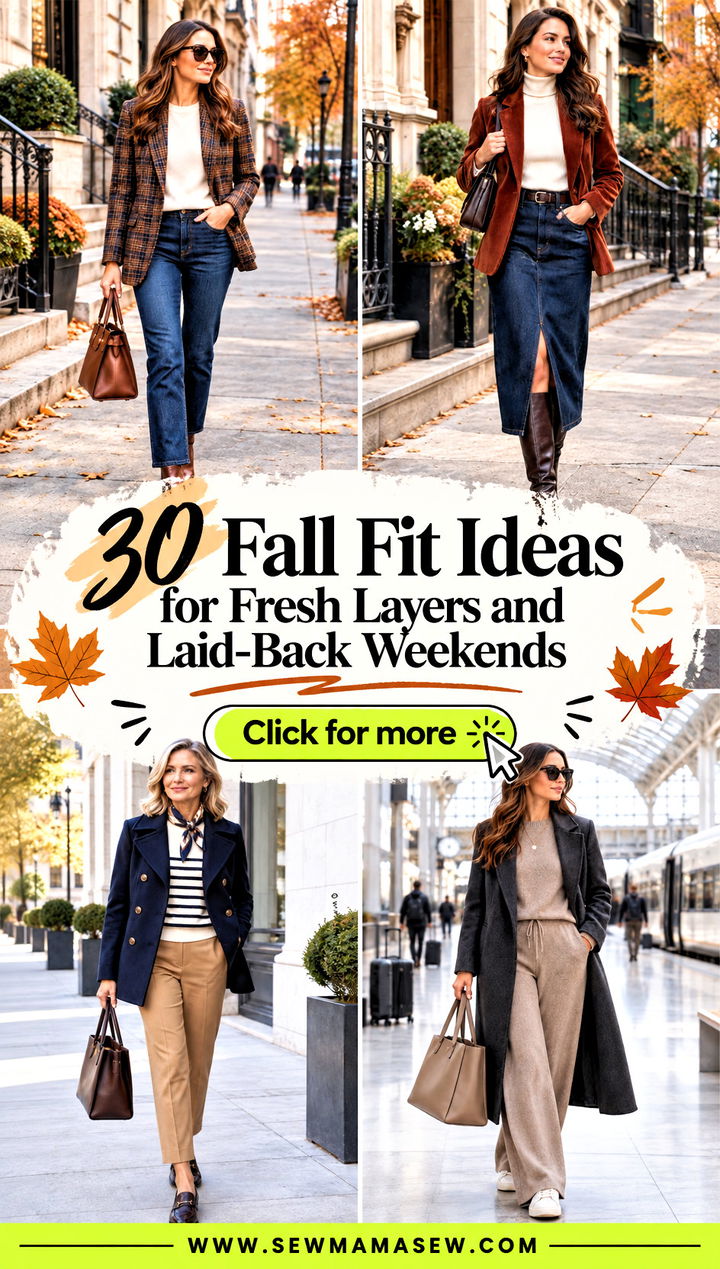 30 Fall Fit Ideas for Fresh Layers and Laid-Back Weekends - 30 Fall Fit Ideas for Fresh Layers and Laid-Back Weekends
