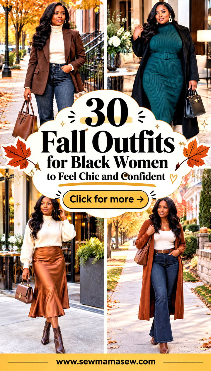 30 Fall Outfits for Black Women to Feel Chic and Confident - 30 Fall Outfits for Black Women to Feel Chic and Confident