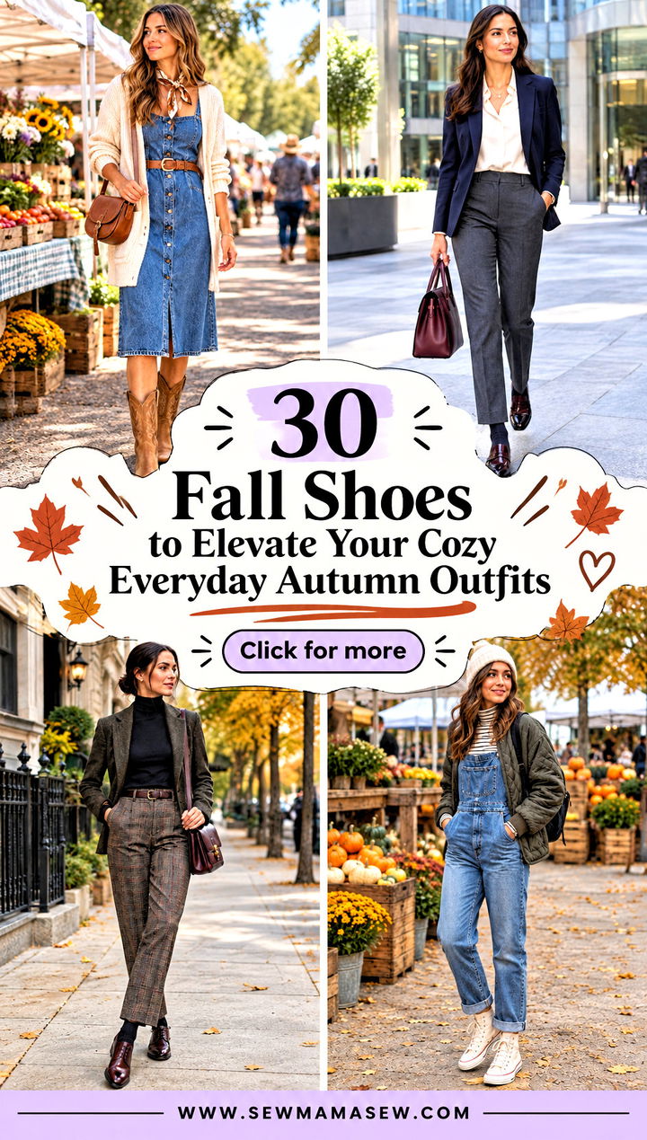 30 Fall Shoes to Elevate Your Cozy Everyday Autumn Outfits - 30 Fall Shoes to Elevate Your Cozy Everyday Autumn Outfits