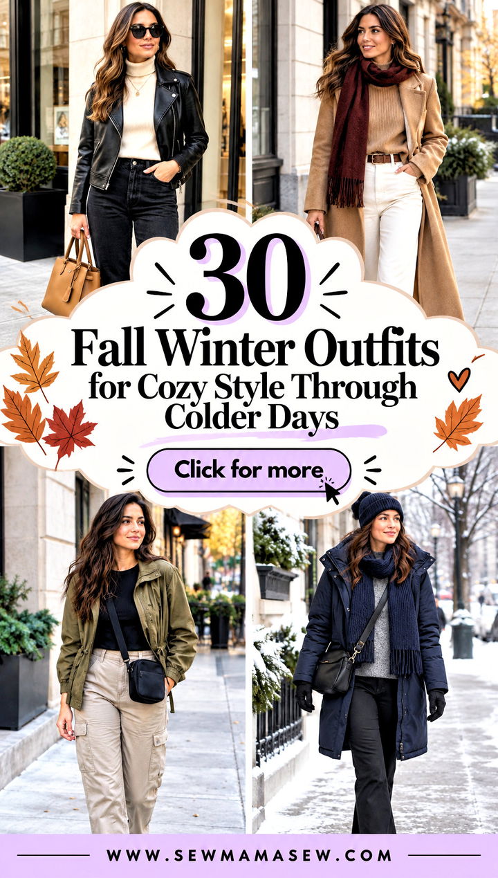 30 Fall Winter Outfits for Cozy Style Through Colder Days - 30 Fall Winter Outfits for Cozy Style Through Colder Days