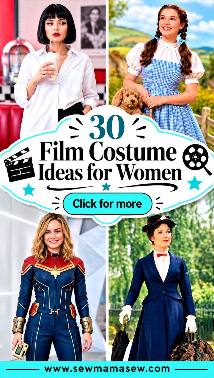 30 Film Costume Ideas for Women - 30 Film Costume Ideas for Women