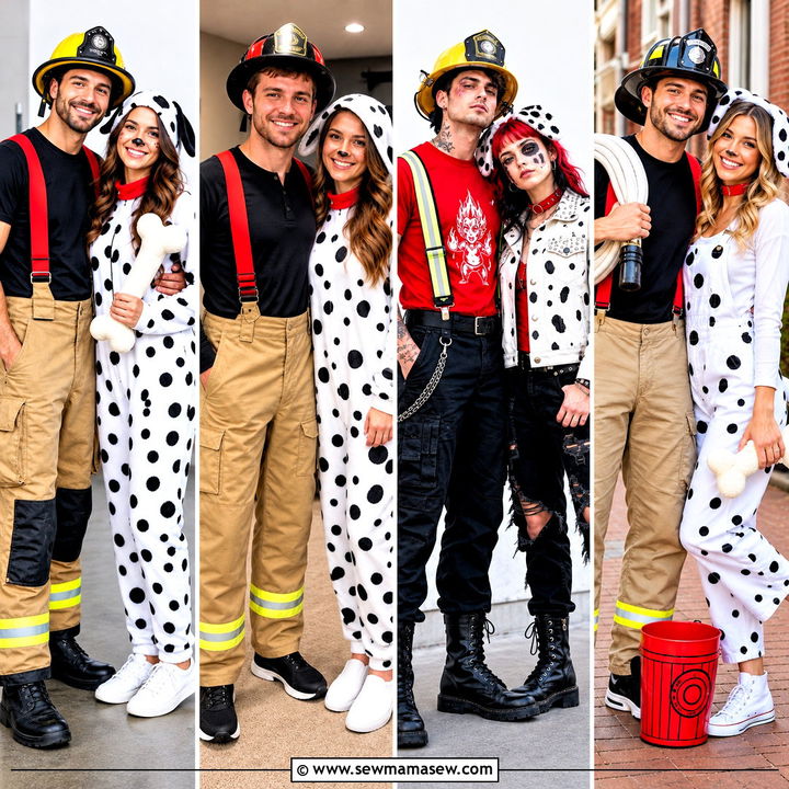 30 Fireman And Dalmatian Costume Ideas for Couples to Try
