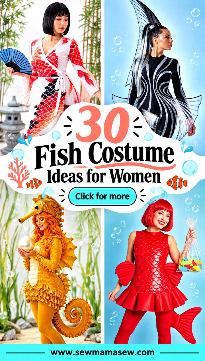 30 Fish Costume Ideas for Women - 30 Fish Costume Ideas for Women