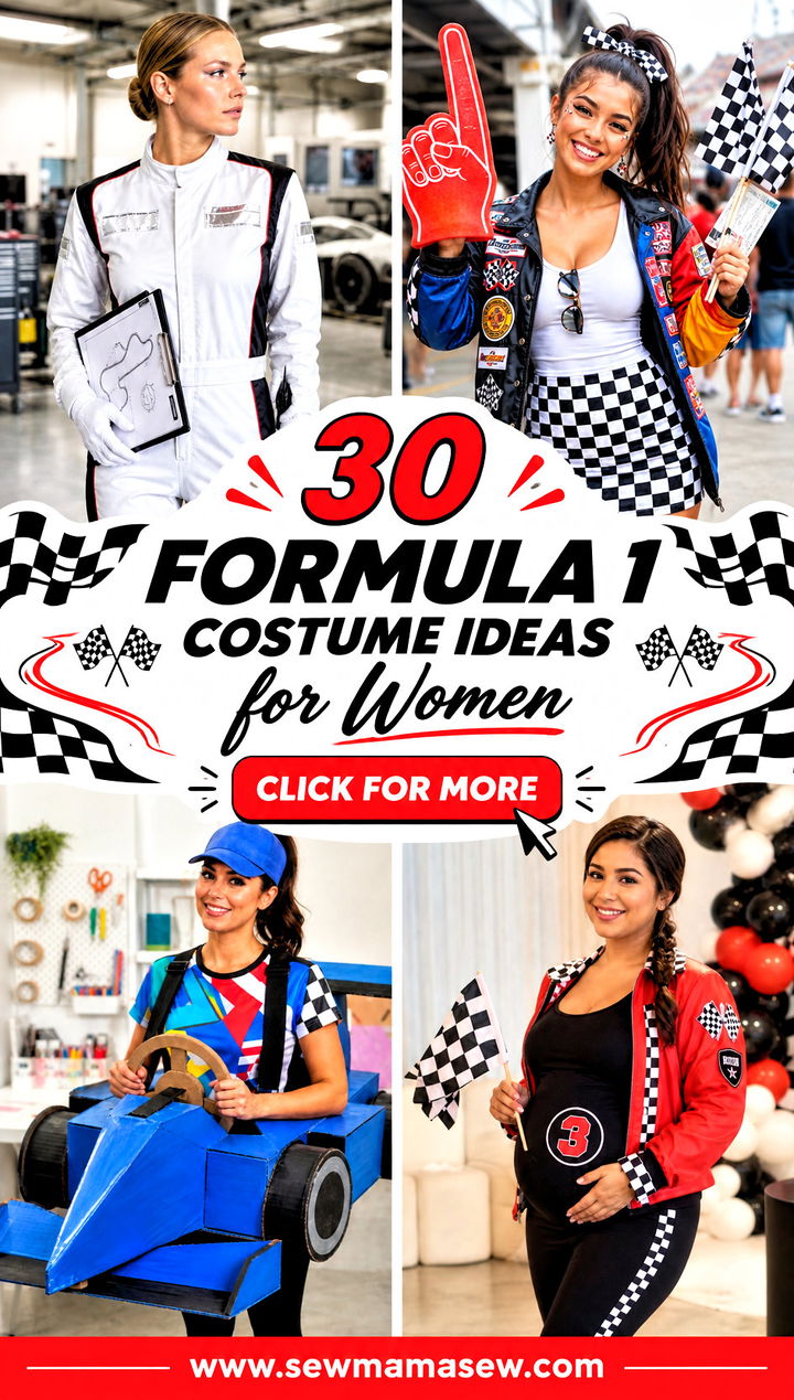 30 Formula 1 Costume Ideas for Women - 30 Formula 1 Costume Ideas for Women