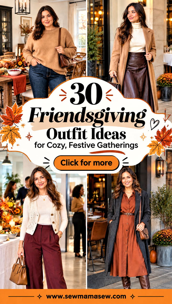 30 Friendsgiving Outfit Ideas for Cozy Festive Gatherings - 30 Friendsgiving Outfit Ideas for Cozy, Festive Gatherings