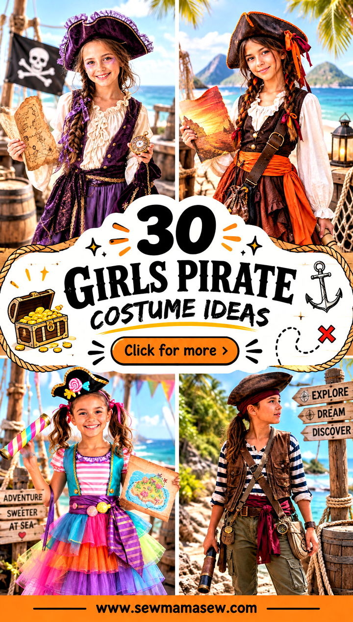 30 Girls Pirate Costume Ideas - 30 Girls Pirate Costume Ideas