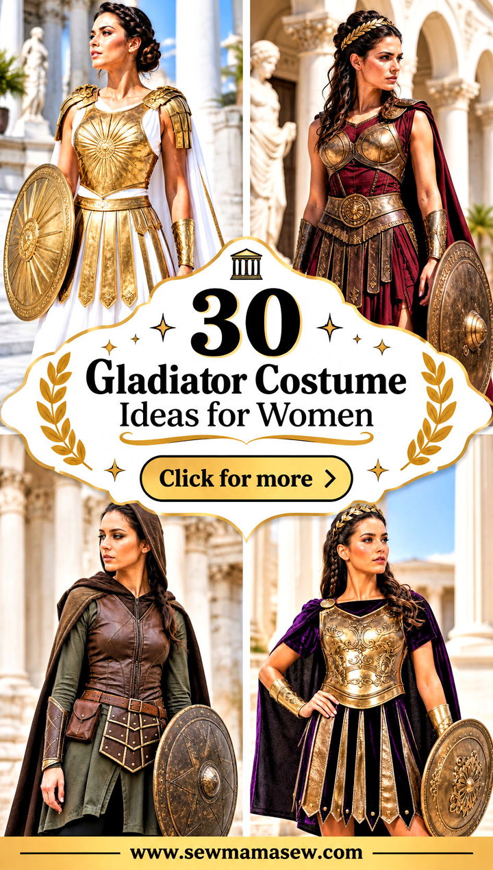 30 Gladiator Costume Ideas for Women - 30 Gladiator Costume Ideas for Women