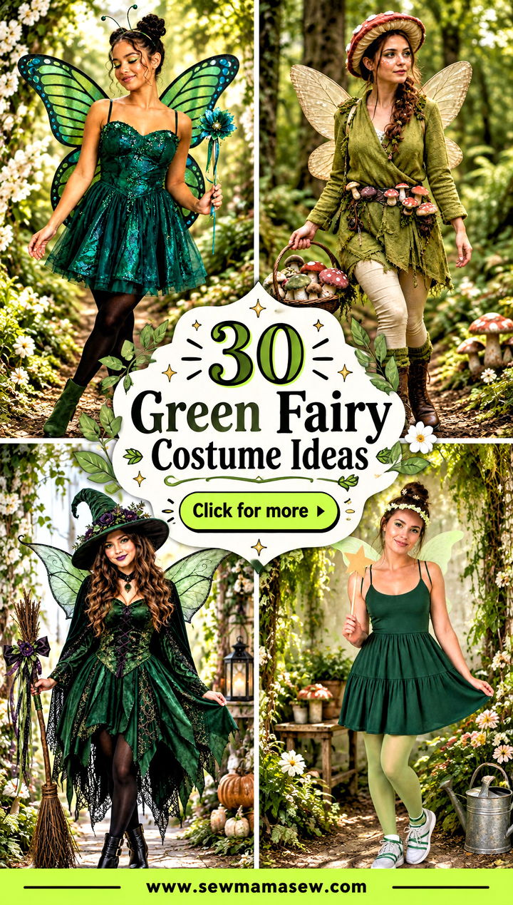 30 Green Fairy Costume Ideas - 30 Green Fairy Costume Ideas