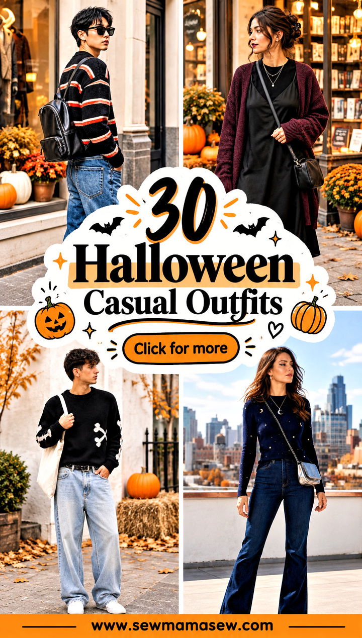 30 Halloween Casual Outfits - 30 Halloween Casual Outfits