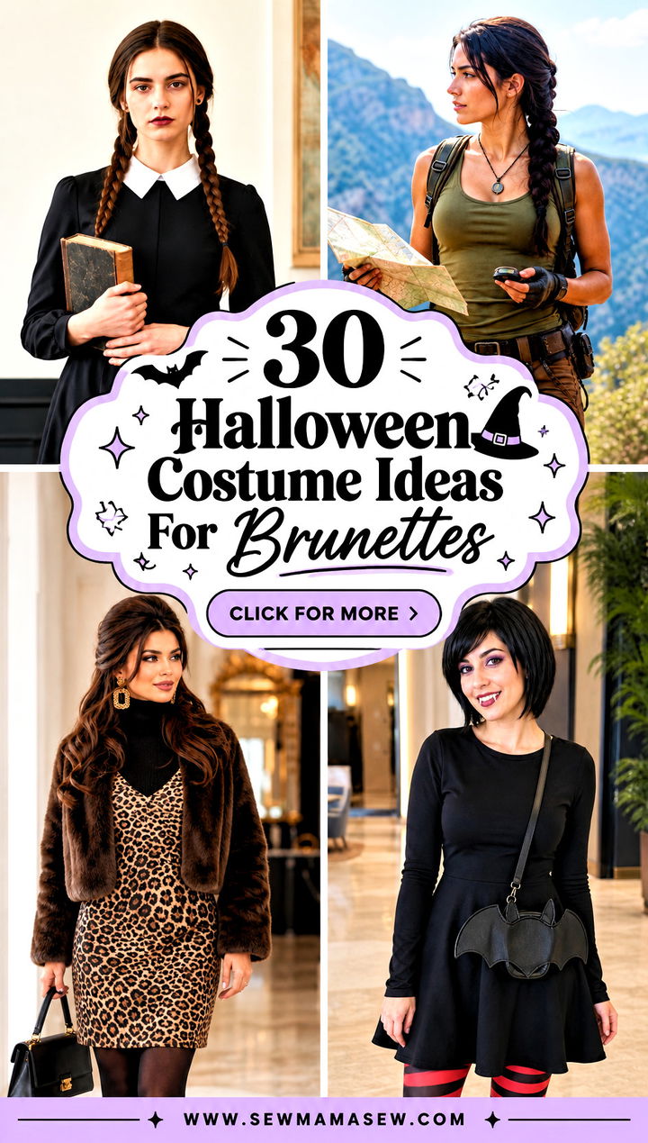 30 Halloween Costume Ideas For Brunettes - 30 Halloween Costume Ideas For Brunettes