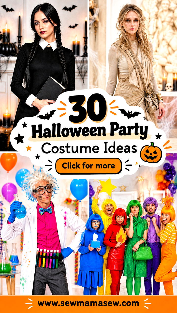 30 Halloween Party Costume Ideas - 30 Halloween Party Costume Ideas