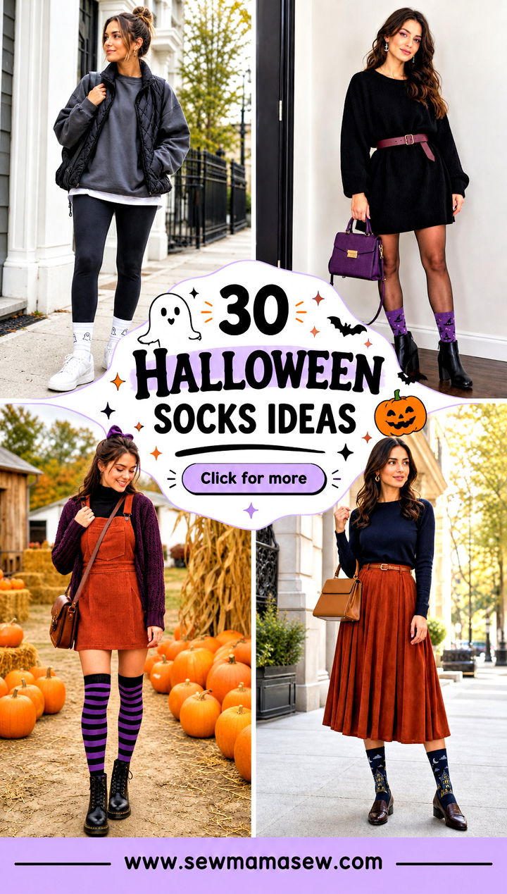 30 Halloween Socks Ideas - 30 Halloween Socks Ideas