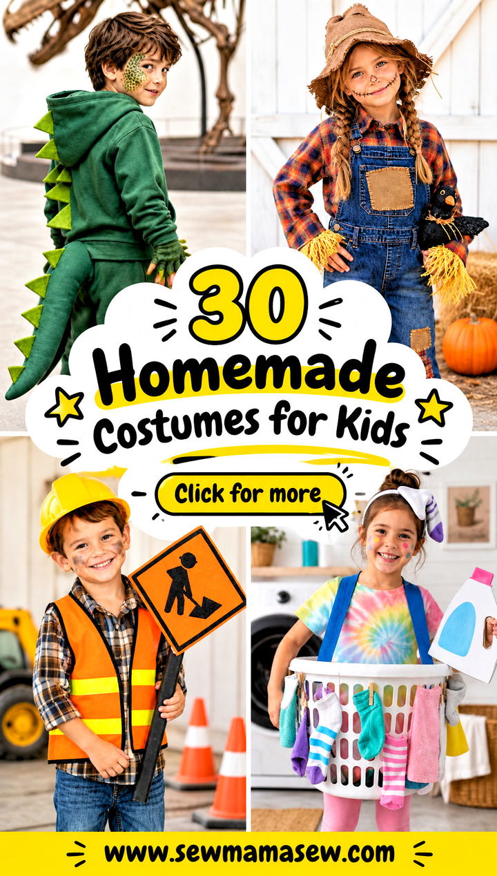 30 Homemade Costumes for Kids - 30 Homemade Costumes for Kids