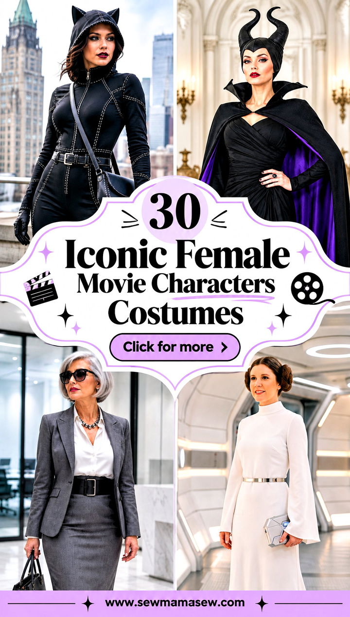 30 Iconic Female Movie Characters Costumes - 30 Iconic Female Movie Characters Costumes