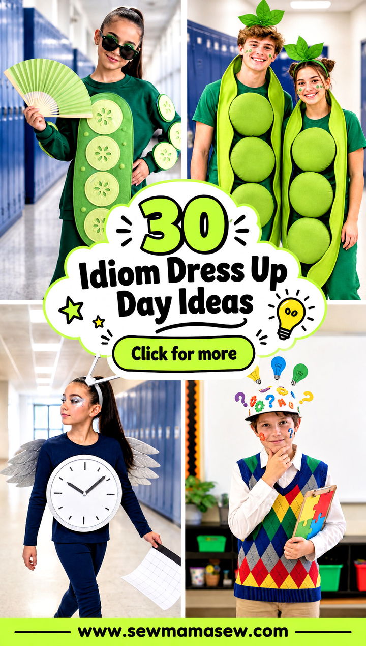 30 Idiom Dress Up Day Ideas - 30 Idiom Dress Up Day Ideas