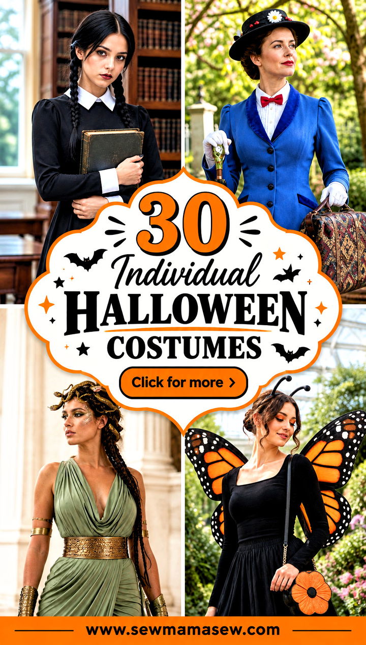 30 Individual Halloween Costumes - 30 Individual Halloween Costumes