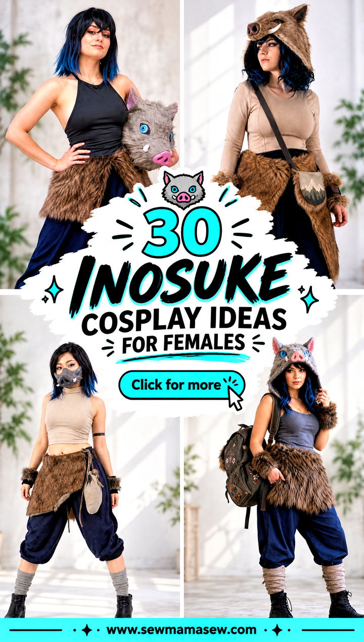 30 Inosuke Cosplay Ideas for Females - 30 Inosuke Cosplay Ideas for Females