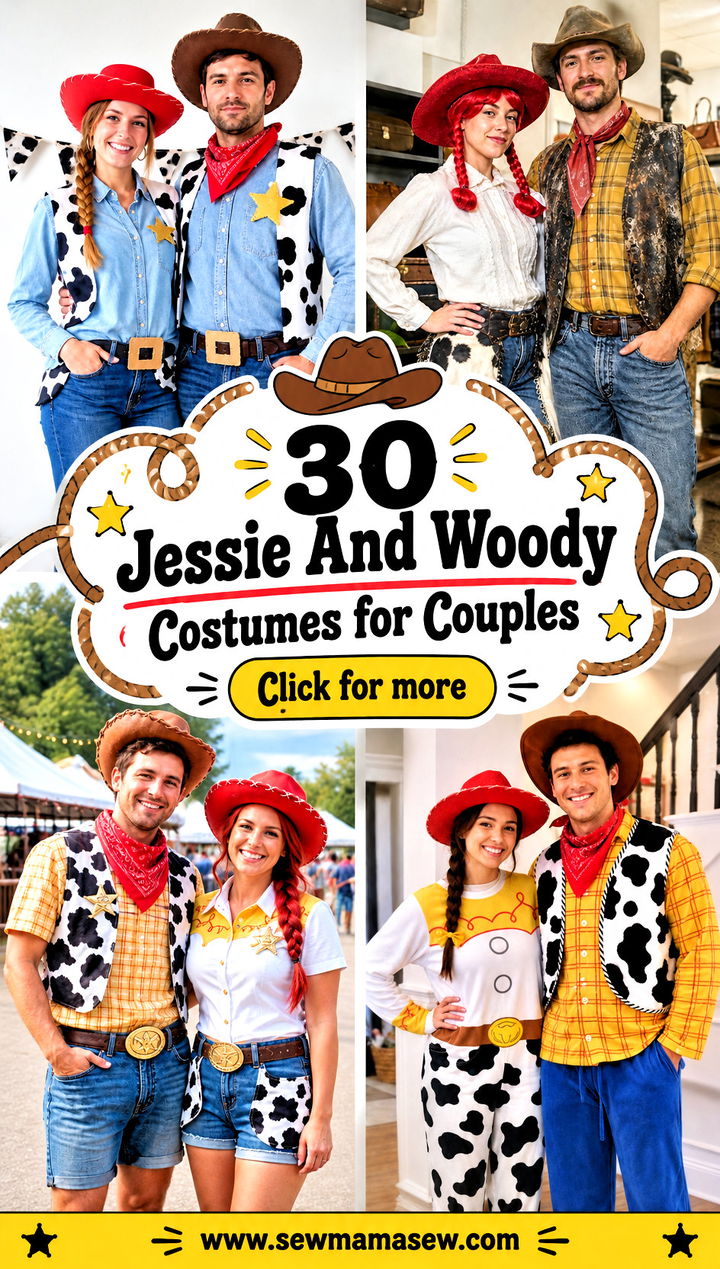 30 Jessie And Woody Costumes for Couples - 30 Jessie And Woody Costumes for Couples